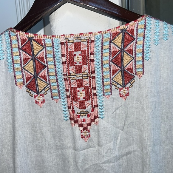 Johnny Was XL linen dress - Picture 10 of 12